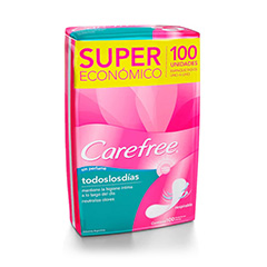 Protector Mujer Brisa Sin Perfume Carefree 100 Un