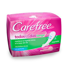 Protectores Diarios Carefree Tanga 60 Un