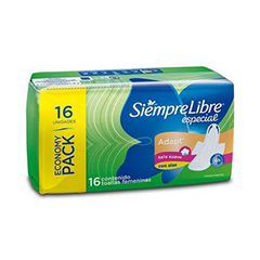 SIEMPRE LIBRE ESP. ADAPT C/A 16UN