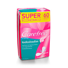 Protectores Diarios Carefree Brisa Sp 60 Un