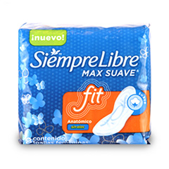 T. Siempre Libre Fit S/ Alas x 8 U