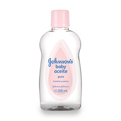 JOHNSONS BABY ACEITE PURO 200 ML