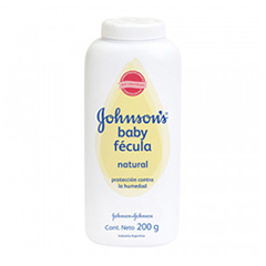 TALCO JOHNSONS BEBY FECULA NATURAL 200G