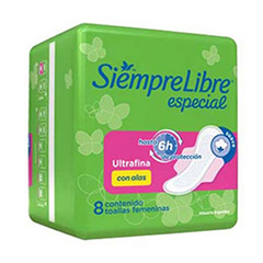 SIEMPRE LIBRE ESP. U/F C/A 8UN.