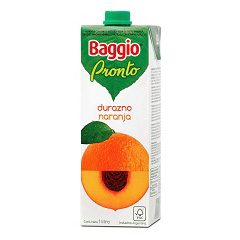 JUGO BAGGIO PRONTO DUR/NAR. 1 LT