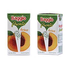 JUGO BAGGIO 125/DURAZNO