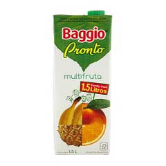 Jugo De Multifruta Baggio Pronto 1.5 Lt