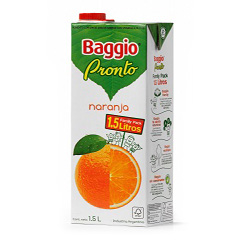 Jugo De Naranja Baggio Pronto 1.5 Lt