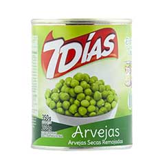 Arvejas Secas Remojadas En Lata 7 Dias 350 Gr