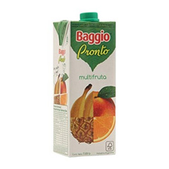 JUGO BAGGIO MULTIFRUTAL 1 LT.