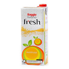 Jugo Multifruta En Tetrabrik Fresh Baggio 1.5 Lt