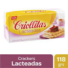 Galletitas con leche Criollitas lacteadas x 118 gr.