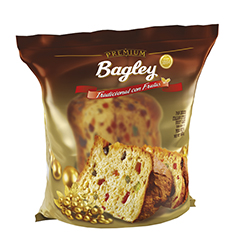 PAN DULCE BAGLEY CON FRUTAS 500G