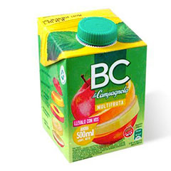 JUGO BC LA CAMPAGNOLA MULTIFRUTA 500ML