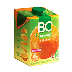 JUGO BC LA CAMPAGNOLA NARANJA 500ML