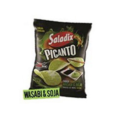 Saladix snack wasabi y soja x65g_unidad