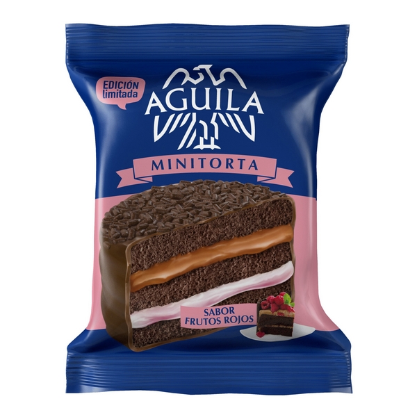 minitorta aguila frutos rojos 74g.