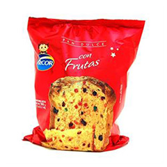 PAN DULCE ARCOR C/FRUTAS 600GR