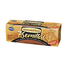 Galletitas Hogareñas 7 Semillas x 181 Gr