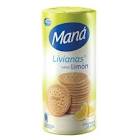 Galletitas dulces Mana Liviana sabor limon x 145 gr.