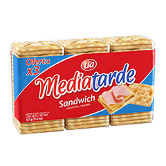 mediatarde sandwich por x3