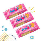 Galletitas dulces rellenas Opera Amor x 3 u.