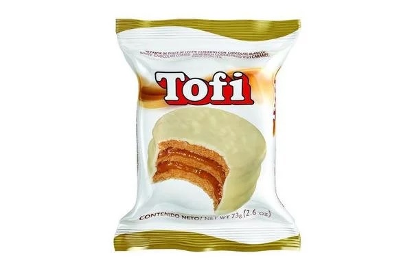 Tofi Alfajor Blanco Triple
