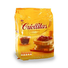 Tostadas Clásicas Criollitas x 200 Gr