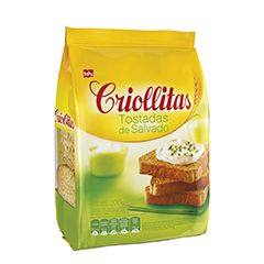 Criollitas Tostadas Salvado X 200 Gr