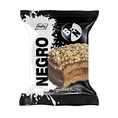 Bagley B&N Negro Alfajor x u