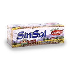 Galletitas Granix Sin Sal x 185Gr