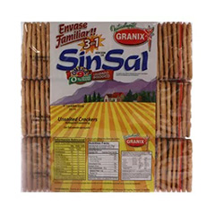 Galletitas Granix Sin Sal Familiar x 555Gr