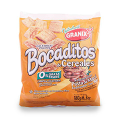 Bocaditos Granix Relleno Mani x 180gr_unidad