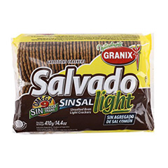 Galletitas Granix Salvado Sin Sal Light  x 360 Grl