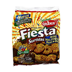 Galletitas Granix Fiesta Surtidas X 350 Gr