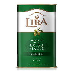 Aceite Lira De Oliva Clásico Extra Virgen Lata x 1000 Cc.