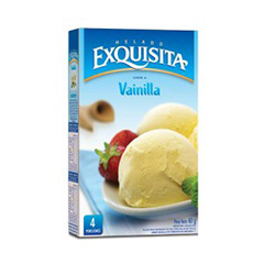 Helado Exquisita Vainilla 100 Grs