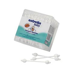 HISOPOS ESTRELLA BABY SEGURIDAD X 50 UN