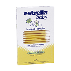 HISOPOS ESTRELLA BABY X 75 UN