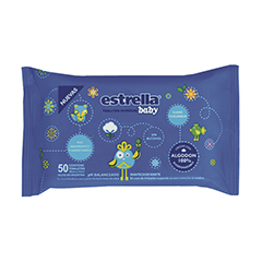 TOALL.HUM.ESTRELLA BABY KARITE 50UN.