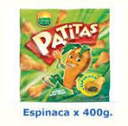 Patitas Granja Del Sol Espinaca 400 Grs