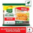 Milanesas De Soja Granja Del Sol Napolitana 4 Un