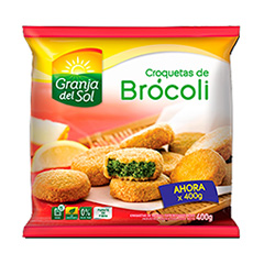 Croquetas Granja Del Sol Brócoli x 400 Gr.