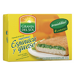 SUPREMAS GRANJA D.SOL QUESO/ESPIN. X 400 GR