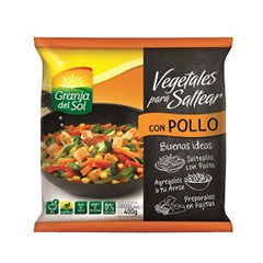 GRANJA DEL SOL MIX VEG.POLLO 400GR