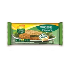 Milanesa De Soja Granja Del Sol Espinaca X 4 Unidades