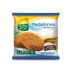 MEDALLONES GRANJA D.SOL MERLUZA X 450G