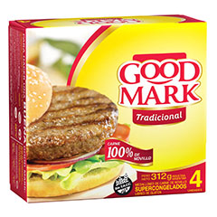 Medallones De Carne Sin Tacc Good Mark 4 Un 312 Gr