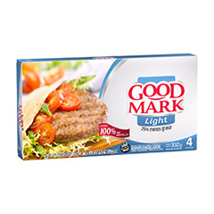 Medallones De Carne Light Sin Tacc Good Mark 4 Un 332 Gr
