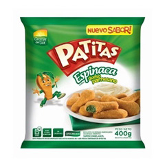 Patitas De Pollo Espinaca Granja Del Sol x 400 Gr.